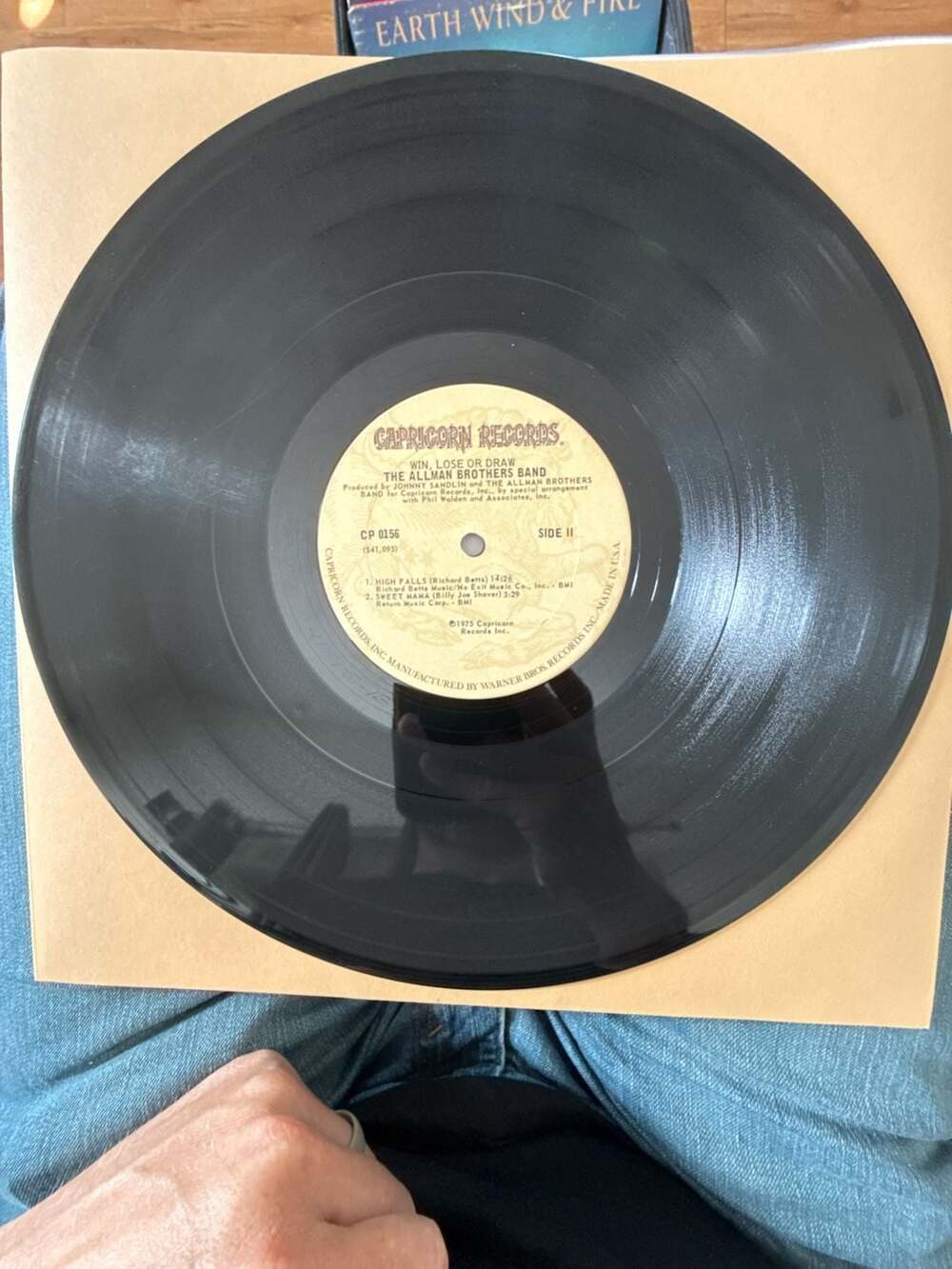 VG: The Allman Brothers Band Win, Lose Or Draw Vinyl LP